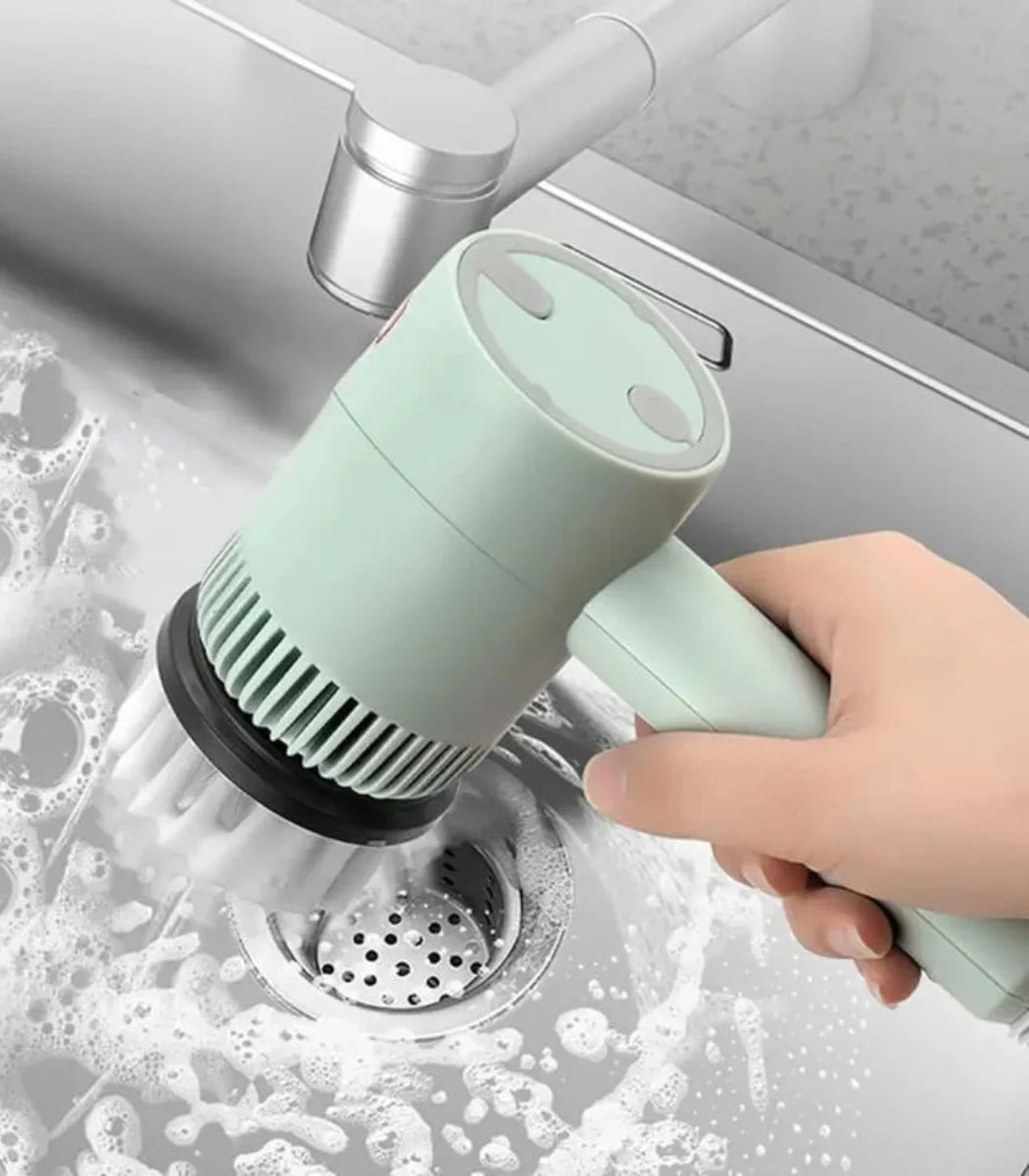 Electric Spin Scrubber Cleaning Brush & Cleaner