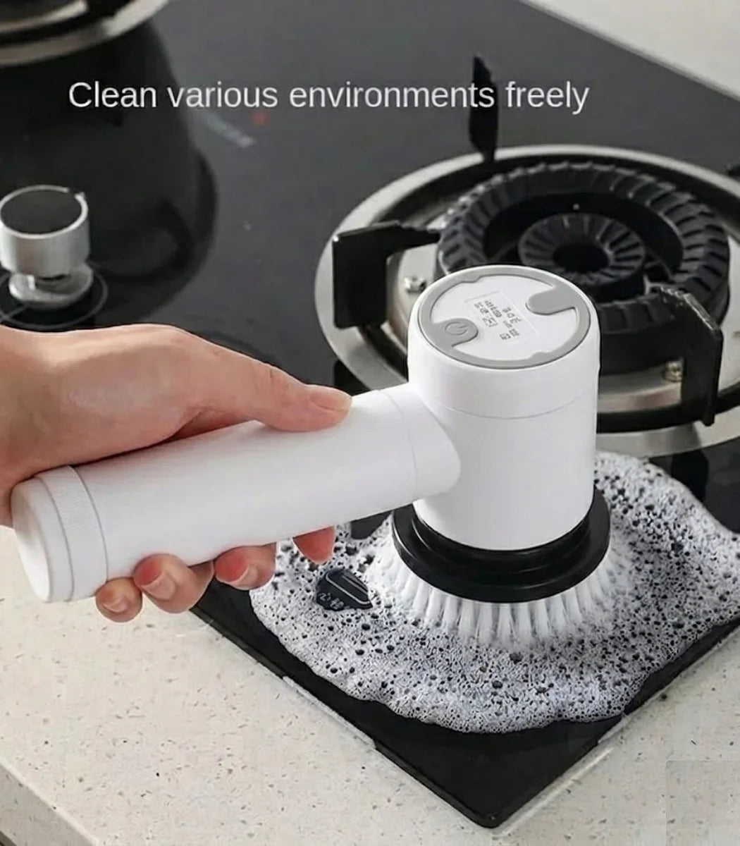 Electric Spin Scrubber Cleaning Brush & Cleaner