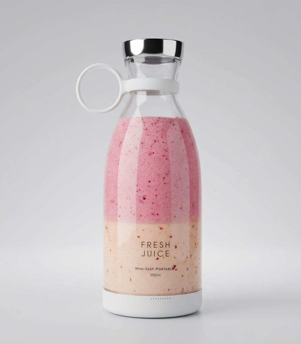 Mini Portable Blender Bottle with USB Recharge