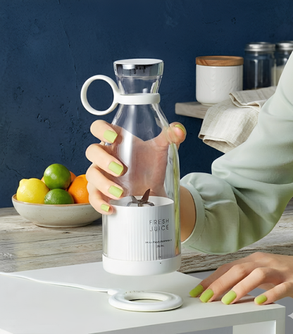 Mini Portable Blender Bottle with USB Recharge
