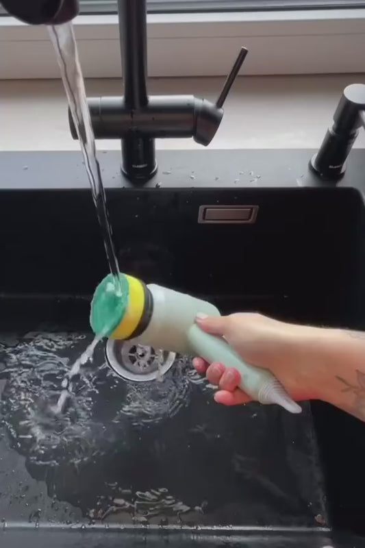 Electric Spin Scrubber Cleaning Brush & Cleaner